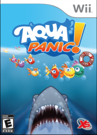 Aqua Panic Wii US box art